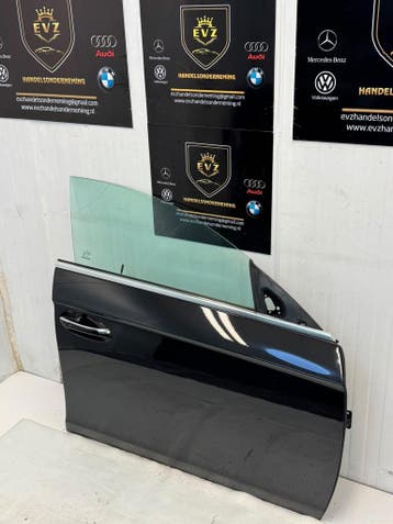 Portier 4deurs rechts voor Mercedes CLS-Klasse350 2007 zwart, Gebruikt, Voor, Mercedes-Benz, Deur