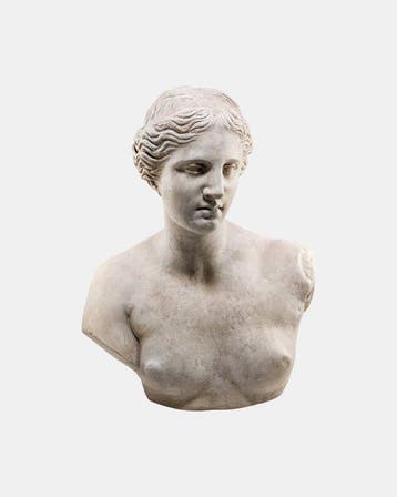 sculptuur, Mezzobusto Venere di Milo - 28 cm - Gips - 2026