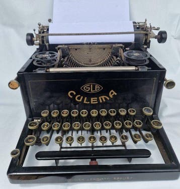 Curt Lehmann - Culema - Typemachine - 1910-1920