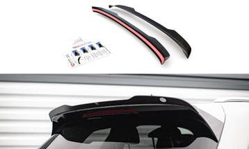 Spoiler Volkswagen Touareg MK3 R-Line Maxton Glans Zwart, Ophalen of Verzenden, Nieuw