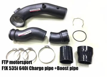 Dit betreft een set Charge + Boostpipe F1x N55 535i 640i, Verzenden