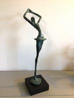 sculptuur, Sierlijke ballerina - 34 cm - Brons