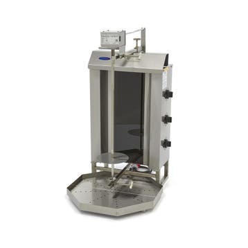 Shoarma Grill - 3 Branders - 30 Kg Vlees - Elektrisch, Verzenden, Nieuw in verpakking, Ovens, Magnetrons en Steamers
