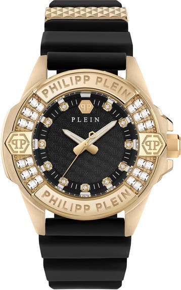 Philipp Plein PWOFA0225 Plein Majesty dameshorloge, Overige merken, Staal, Verzenden, Polshorloge