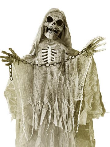 Halloween Decoratie Skelet Met Kettingen Licht Geluid En, Verzenden, Nieuw, Overige typen