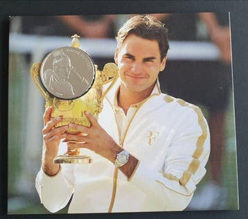 Zwitserland. 20 Francs 2020 Roger Federer (Zonder, Postzegels en Munten, Munten | Europa | Niet-Euromunten
