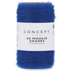 Katia Concept 50 Mohair Shades - 33 koningsblauw - Mohair, Ophalen of Verzenden, Nieuw