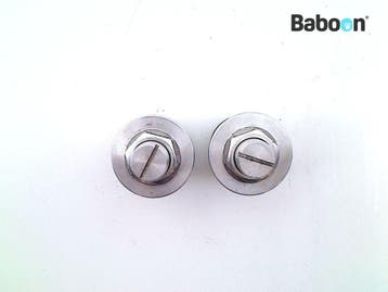 Voorvork Dop Suzuki DL 650 V-Strom 2007-2011 (DL650) Set, Motoren, Verzenden, Gebruikt