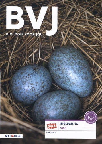 9789402068696 Biologie voor jou MAX 4 vwo deel A, Boeken, Verzenden, Zo goed als nieuw, Bos