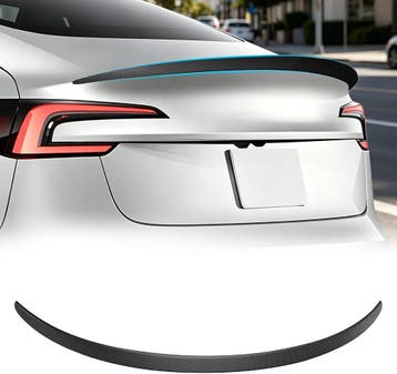 Spoiler Tesla Model 3 ABS Carbonlook | Tweedekansje OP=OP, Ophalen of Verzenden