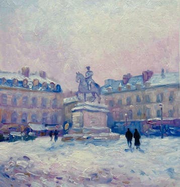 Néo Pablo - King Square – 100% original Painting by Neo