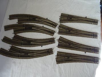 Fleischmann H0 - 6140/6142 - Treinset (8) - 8 Profi-wissels,, Nieuw