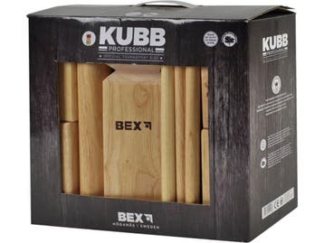 Bex Kubb Pro Original - Kubb spel - 1 koning 10 torens 6, Verzenden, Nieuw