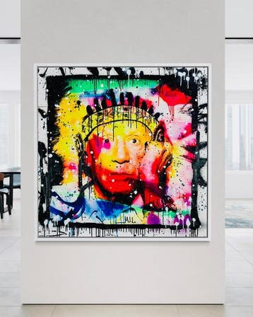 Mikko - Picasso Indian Love On Frame - XL, Antiek en Kunst