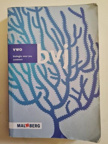 Biologie voor jou vwo zakboek  samenvatting en 9789034530585, Boeken, Techniek, Verzenden, Zo goed als nieuw