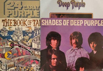 Deep Purple - 4 LPs - The Book of Taliesyn,Shades of Deep, Nieuw in verpakking