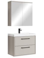 Badkamermeubel Set Florence 01 60 cm – Cashmere, Verzenden, Nieuw, Wastafelkast