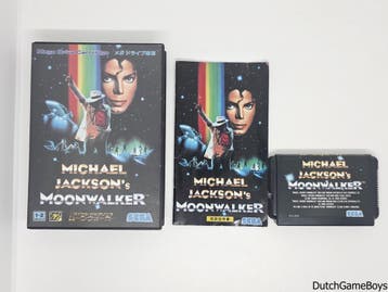 Sega Megadrive - Michael Jacksons Moonwalker - Japan, Spelcomputers en Games, Verzenden, Gebruikt