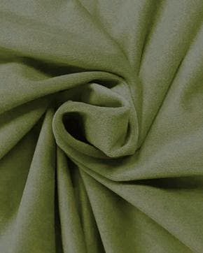 Elegance Fluweel Olijfgroen, Hobby en Vrije tijd, Stoffen en Lappen, Groen, Nieuw