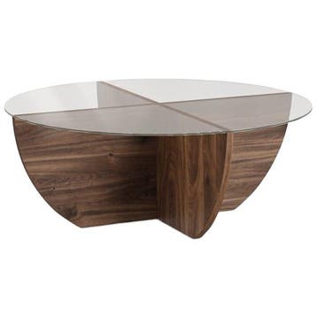 Micadoni Salontafel Astrid - Nieuw in verpakking -, Huis en Inrichting, 50 tot 100 cm, Nieuw, Glas, 50 tot 100 cm