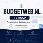 BudgetWeb.nl te koop  professioneel webmerk met officiële b, Diensten en Vakmensen, Webdesigners en Hosting, Webdesign