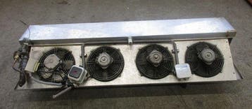 Verdamper met 4 ventilatoren, 133cm