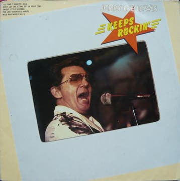 LP gebruikt - Jerry Lee Lewis - Keeps Rockin, Verzenden, Zo goed als nieuw, Overige formaten