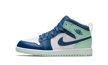 Air Jordan 1 Mid Mystic Navy Mint Foam (PS), Kleding | Heren, Nieuw