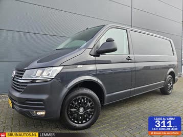 Zakelijke lease - Volkswagen Transporter 2.0 TDI L2H1 Airco, Gebruikt, Euro 6, Handgeschakeld, Dealer onderhouden