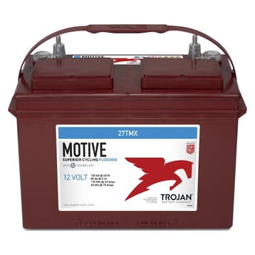 Trojan 27TMX Deep-Cycle accu 12 volt 105 ah, Zakelijke goederen, Ophalen of Verzenden, Alfa Romeo;Amerikaanse onderdelen;Audi;Austin;Bentley;BMW;Buick;Cadillac;Chevrolet;Chrysler;Citroën;Dacia;Daewoo;Daihatsu;Dodge;Ferrari;Fiat;Ford;Ford USA;Honda;Hummer;Hyundai;Infiniti;Jaguar;Jeep;Kia;Lada;Lancia;Land Rover;Lexus;Lincoln;Lotus;Maserati;Mazda;Mercedes-Benz;Mercury;MG;Mini;Mitsubishi;Nissan;Oldsmobile;Oldtimer onderdelen;Opel;Overige automerken;Peugeot;Pontiac;Porsche;Renault;Rover;Saab;Seat;Skoda;Smart;Ssangyong;Subaru;Suzuki;Toyota;Triumph;Universele onderdelen;Volkswagen;Volvo
