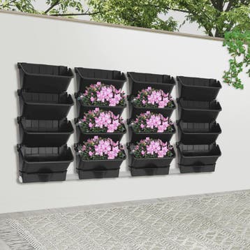 16-Vaks Verticale Tuin Muurplanter - Hangende Plantenbak voo, Tuin en Terras, Bloempotten, Verzenden, Nieuw