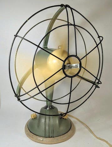 Ercole Marelli Elektrische ventilator - Metaal, Plastic -