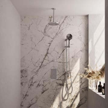Brauer Chrome Edition Thermostatische Regendoucheset Inbouw, Ophalen of Verzenden, Nieuw