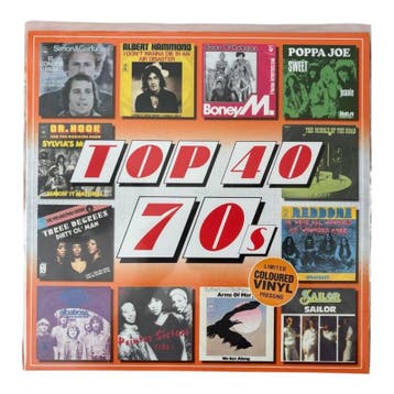 Top 40 70s Limited Edition Orange Vinyl (LP), Verzenden, Nieuw in verpakking