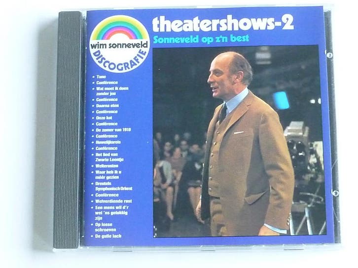 Wim Sonneveld - Theatershows 2, Cd's en Dvd's, Cd's | Humor en Cabaret, Zo goed als nieuw, Ophalen of Verzenden