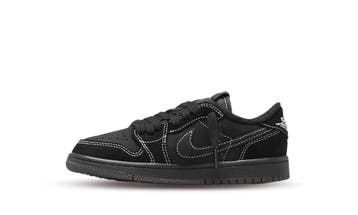 Travis Scott x Air Jordan 1 Low OG SP Black Phantom (PS), Nieuw