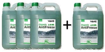 AANBIEDING! Vake drinkwater antivries organisch 4L 4x4L, Ophalen of Verzenden, Nieuw, Motor en Techniek