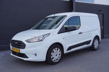 Ford Transit Connect 1.5 EcoBlue EURO 6, Stof, Gebruikt, Wit, Dealer onderhouden