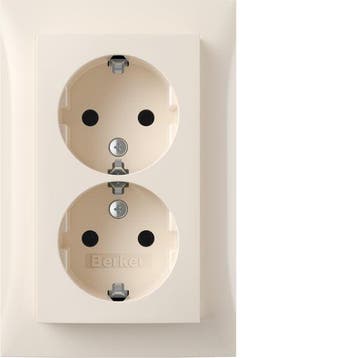 Hager Berker S.1 Wandcontactdoos (WCD-schakelmateriaal), Verzenden, Nieuw, Overige typen