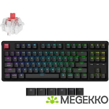 Keychron C3 Pro RGB Red Switch Mechanisch Toetsenbord, Verzenden, Nieuw, Keychron