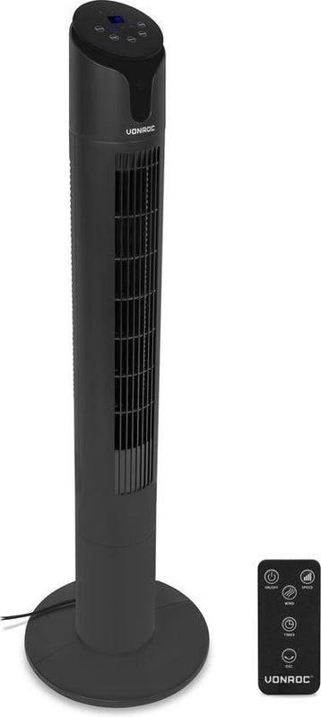 2dekans | VONROC Luxe Ventilator - Torenventilator – hoogte, Ophalen of Verzenden, Zo goed als nieuw