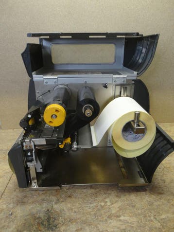 Zebra ZT420 Thermal Transfer Label Printer - 300dpi + Cutter, Ophalen of Verzenden, Gebruikt, Zebra