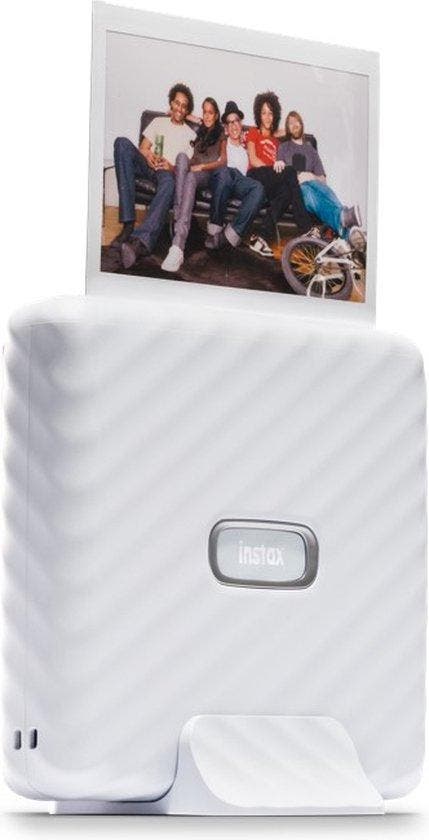 Fujifilm Instax Link Wide - Pocket Printer - Wit, Audio, Tv en Foto, Fotocamera's Analoog, Zo goed als nieuw, Verzenden
