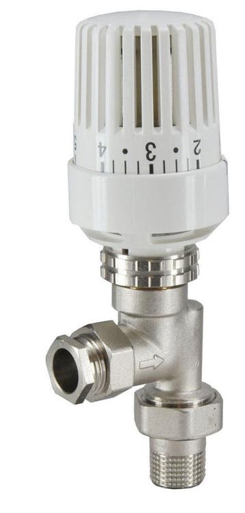 Riko thermostatische radiatorventiel 1/2 x 15mm axiaal, Ophalen of Verzenden, Nieuw