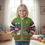 Light blue peruvian sweater,  Peruvian kids sweater, Nieuw, INCADREAM, Truitje of Vestje, Verzenden