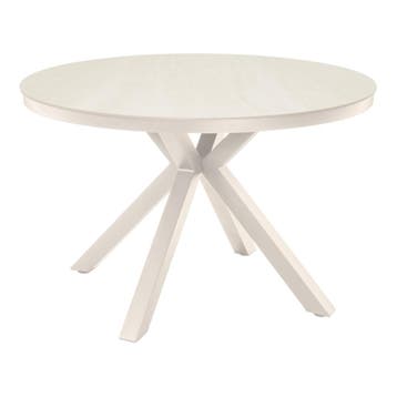 Davos tuintafel Ø118cm - créme, Ophalen of Verzenden, Nieuw