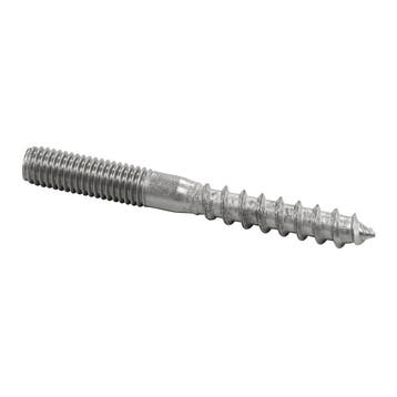 M12 stokeind - 12 x 140mm - Klasse 4.6 - Gegalvaniseerd - Pe, Ophalen of Verzenden, Nieuw, Overige typen