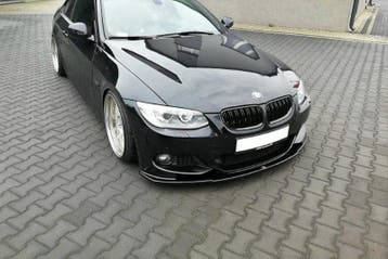 Voorspoiler BMW 3 E92 M-PACK FACELIFT V.1 Glanzend Zwart, Ophalen of Verzenden, Nieuw