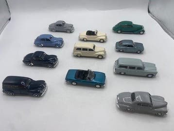 Solido, Norev 1:43 - Modelauto (11) - Peugeot, iconische, Nieuw