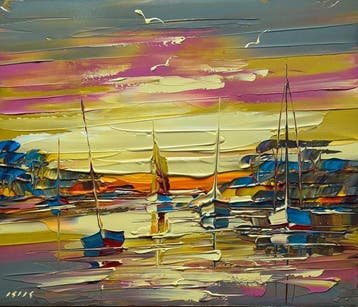 Janusz Kik (1956) - Dans La Baie